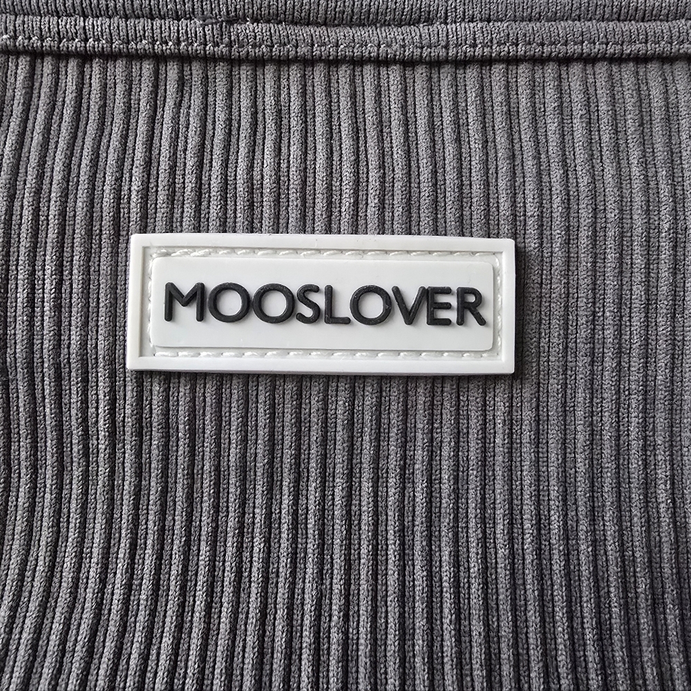 Grey Mooslover Ribbed Jumpsuit - Picture 4 of 7